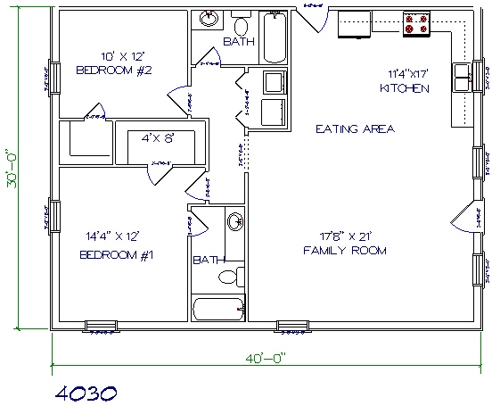 30x30 House Floor Plans Joy Studio Design Gallery Best