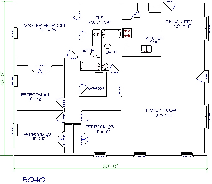 Metal Barn House Floor Plans