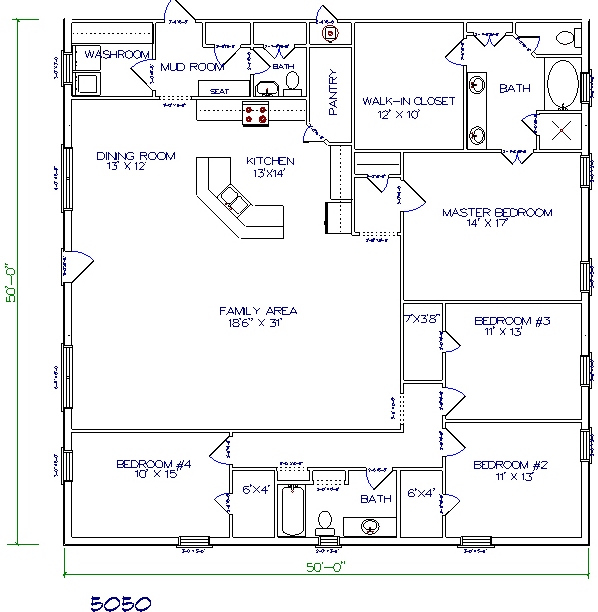 30x50 Barndominium Plans Joy Studio Design Gallery