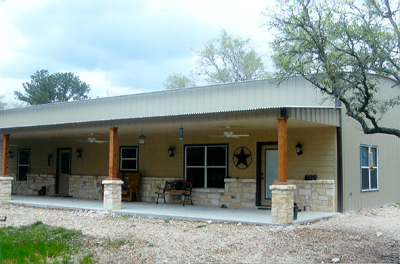 Metal Buildings with Living Quarters