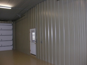 Metal Partion Wall in Barndominium